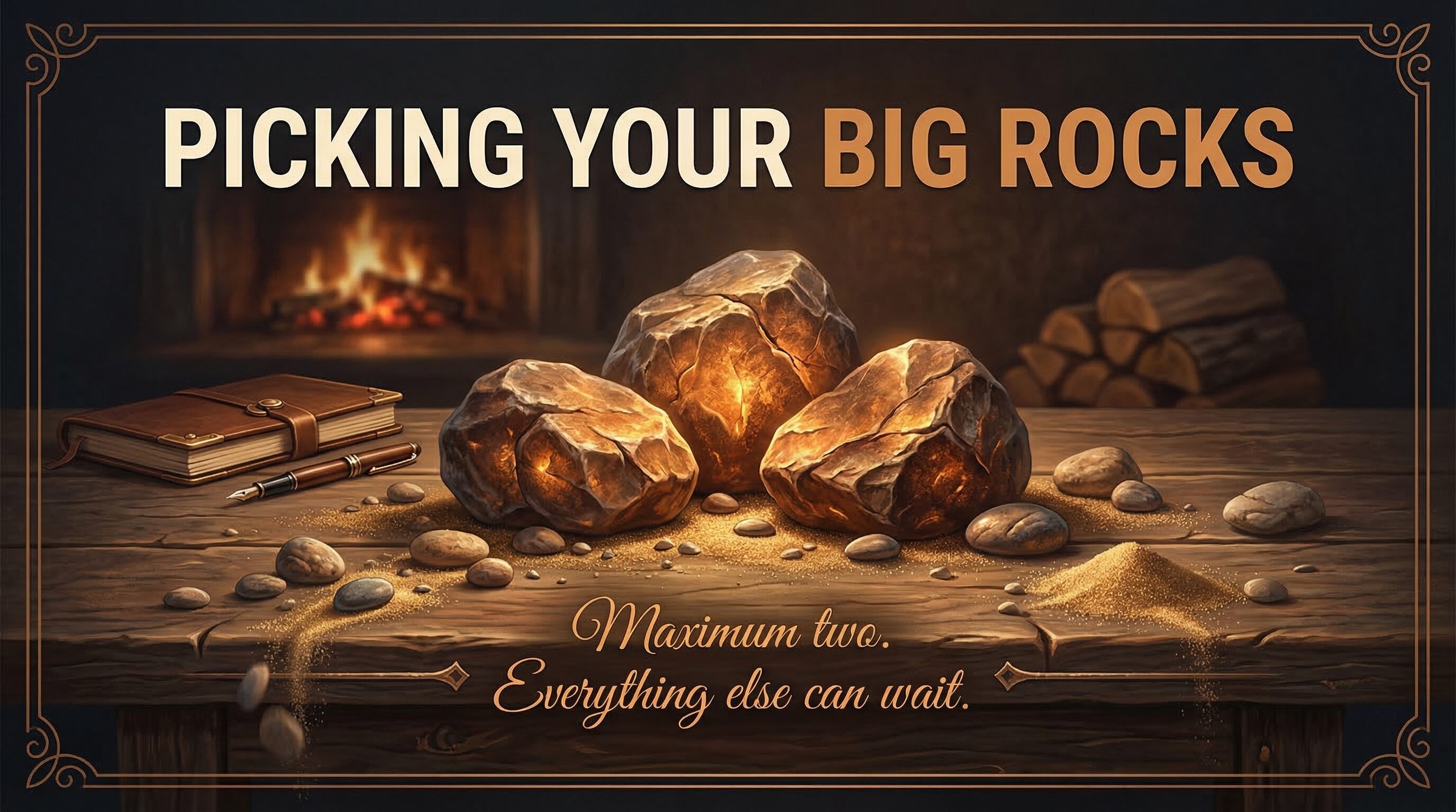 Picking Your Big Rocks