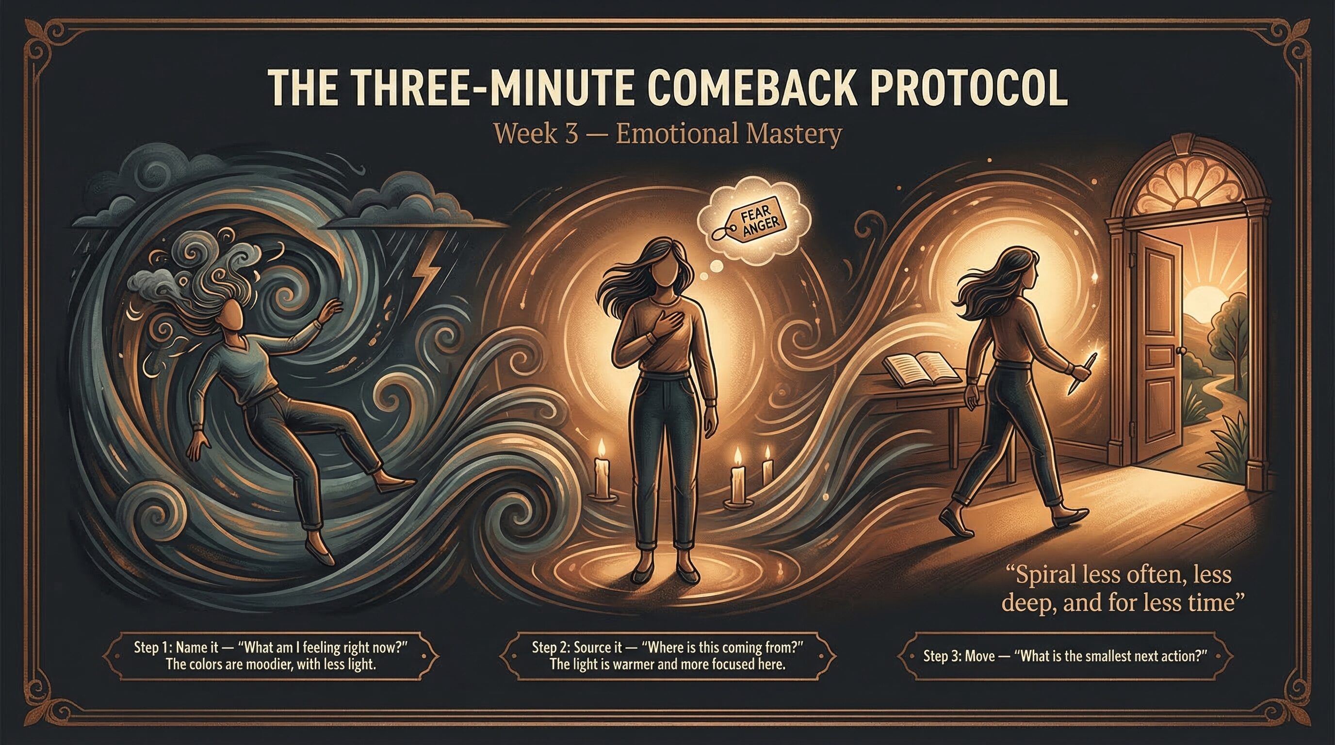 The Three-Minute Comeback Protocol