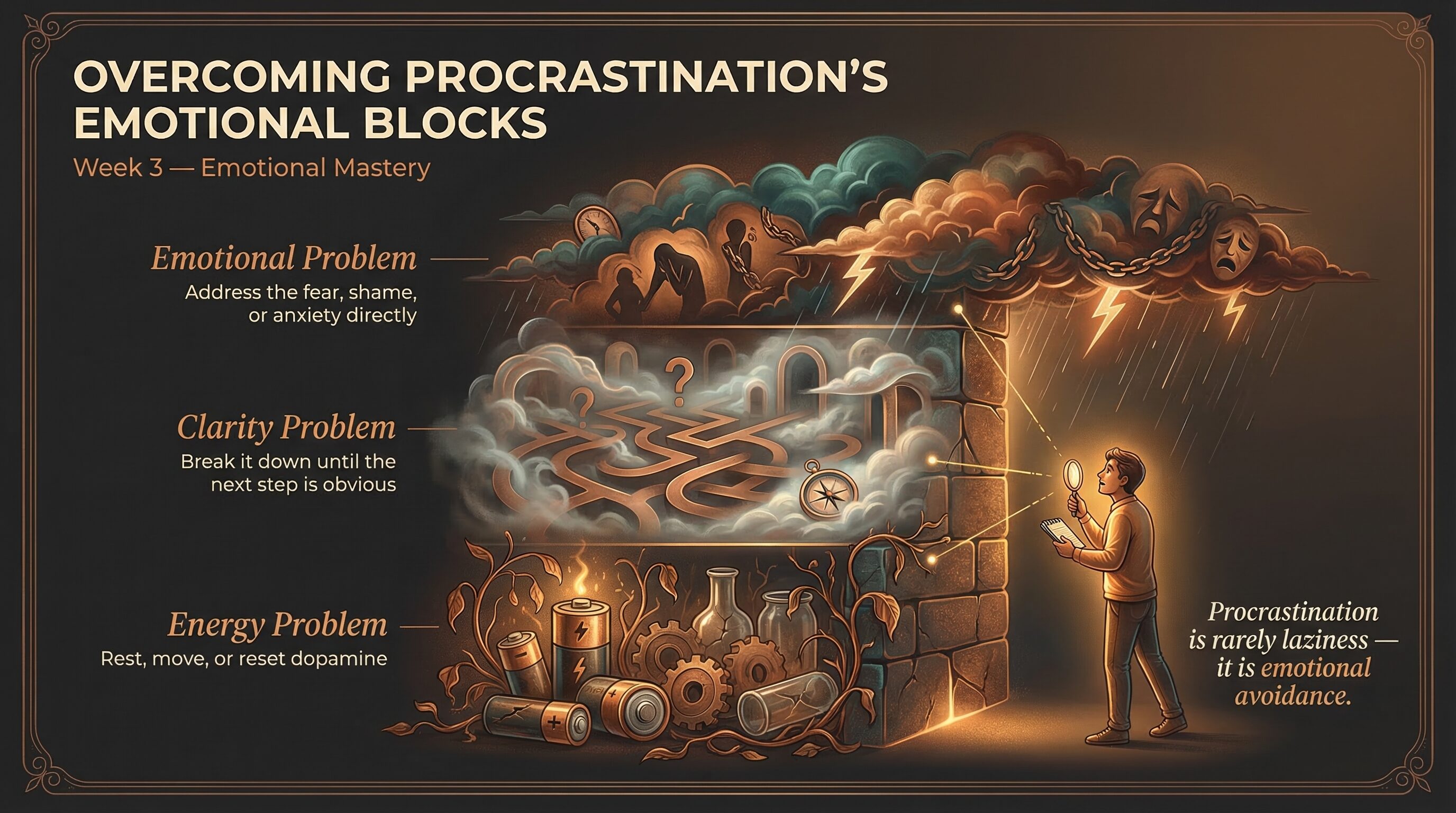 Overcoming Procrastination's Emotional Blocks